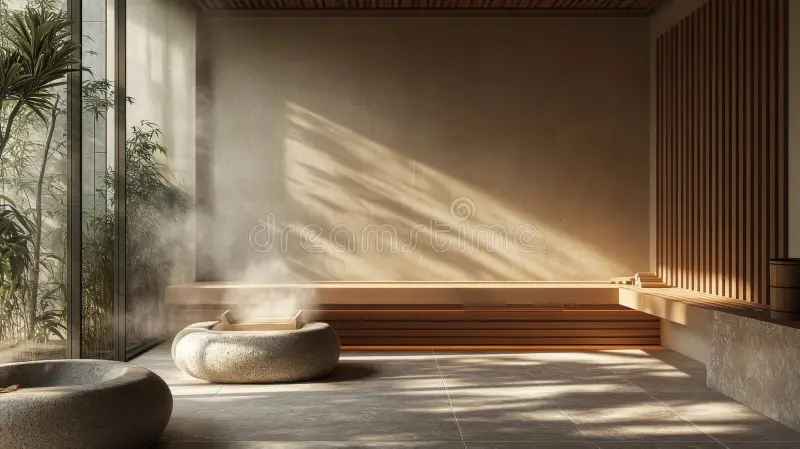 Minimalist Zen Spa